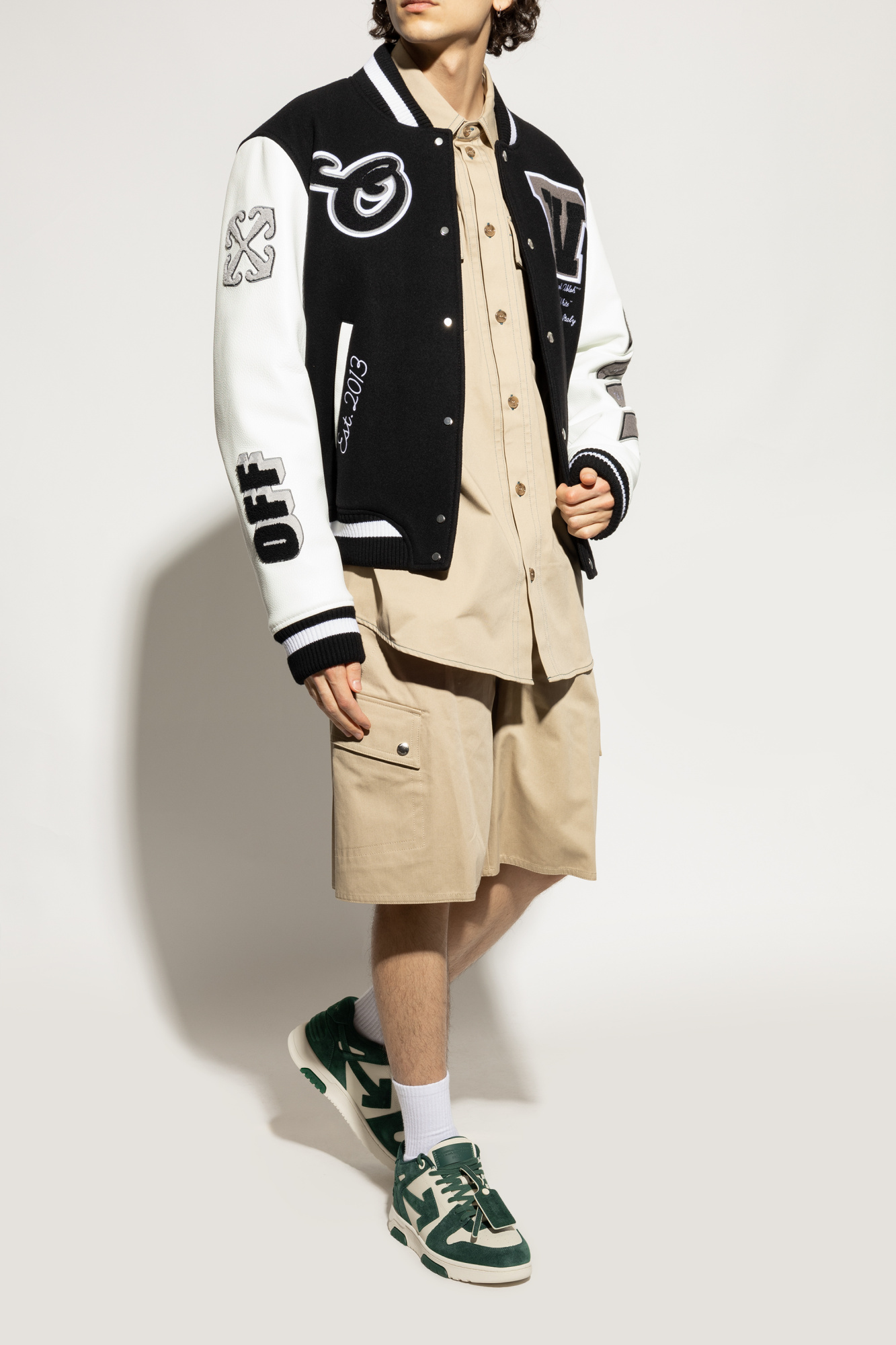 OUT1～25 Zielony Buty sportowe `Out Off Office` Off-White - Vitkac Polska